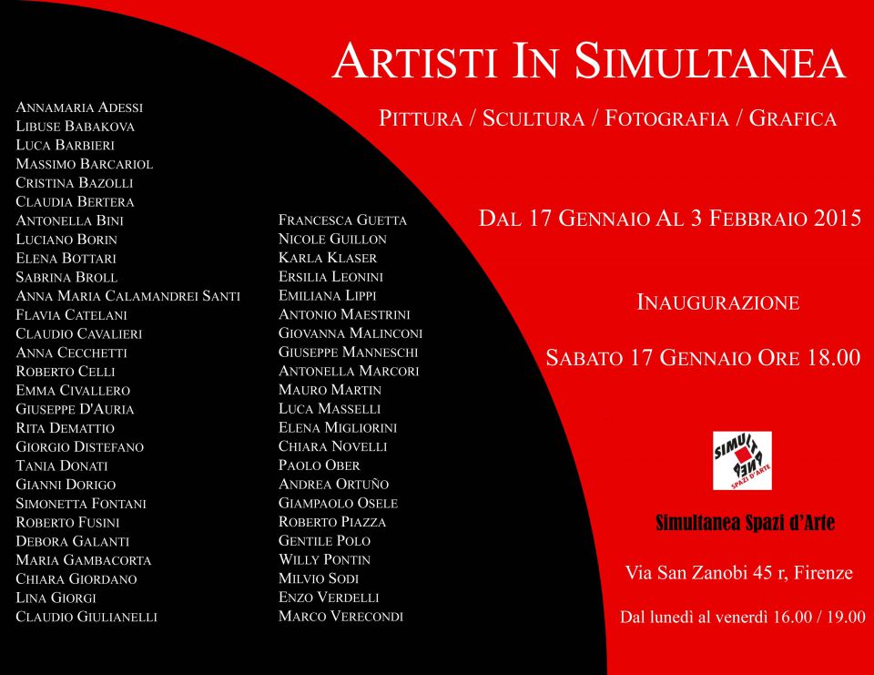 Immagine evento Artisti in Simultanea